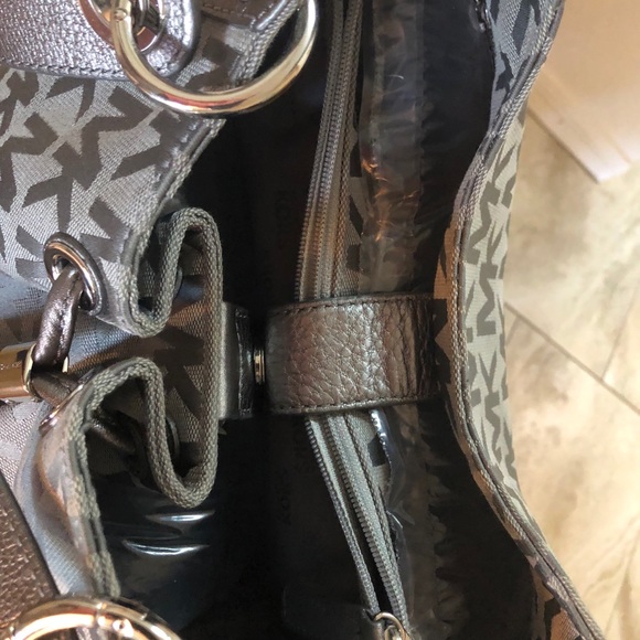 Gray Michael Kors Purse - Picture 8 of 8